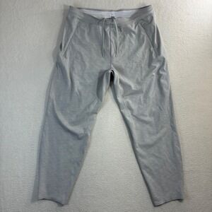Lululemon Balancer Pant Men XL Gray Everlux Heather Yoga Stretch Active LM5ACYS
